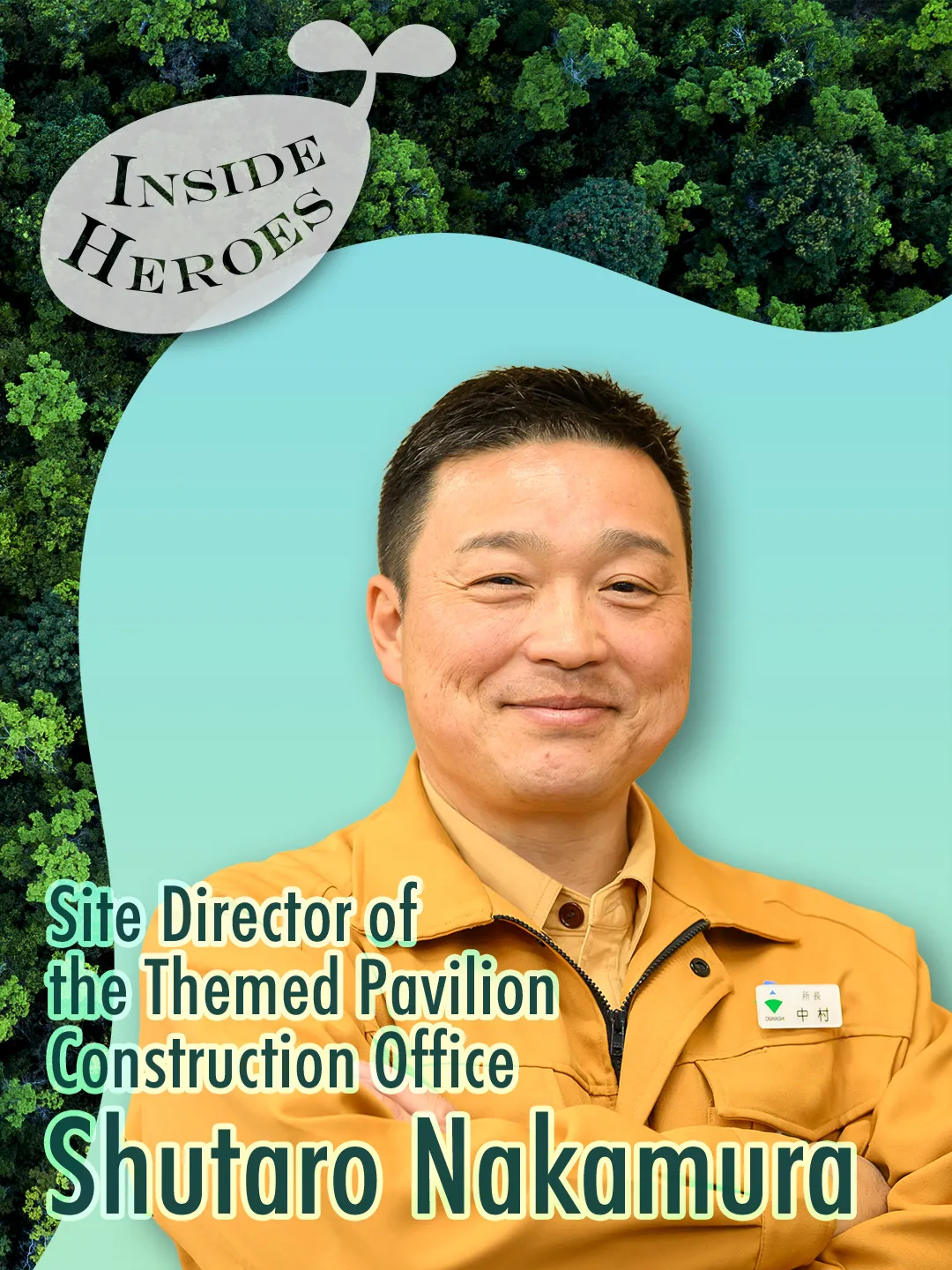 Site Director of the Themed Pavilion Construction Office Shutaro Nakamura